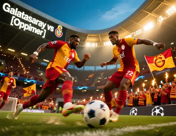 Galatasaray Şampiyonlar Ligi maçında Bayern Münih karşısında mücadele ediyor